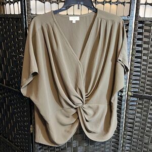 Umgee Hunter Green Blouse Size Medium